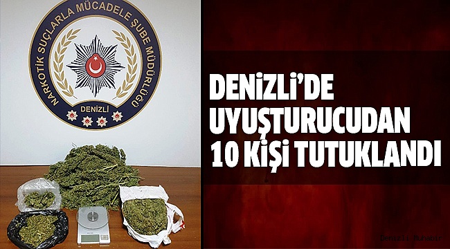 DENiZLi EMNiYETi’NDEN UYUŞTURUCUYA GEÇİT YOK