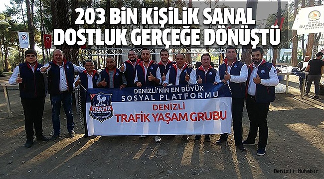 DENİZLİ TRAFİK VE YAŞAM GRUBU AiLE PİKNİĞiNDE BULUŞTU