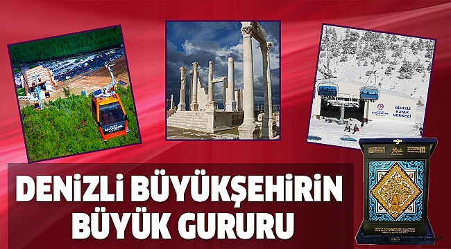 DENİZLİ'YE TÜRK DÜNYASI ŞEHİRCİLİK ÖZEL ÖDÜLÜ