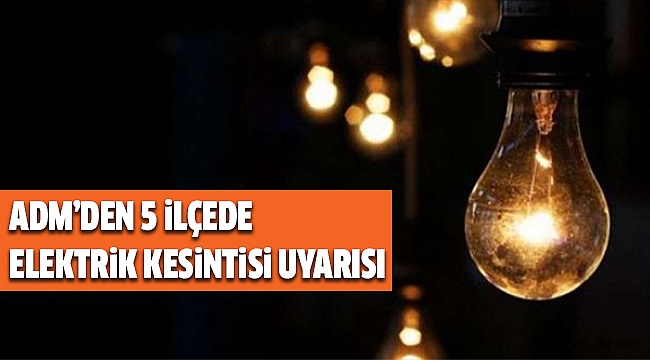 DiKKAT! DENiZLi’DE KESiNTi VAR