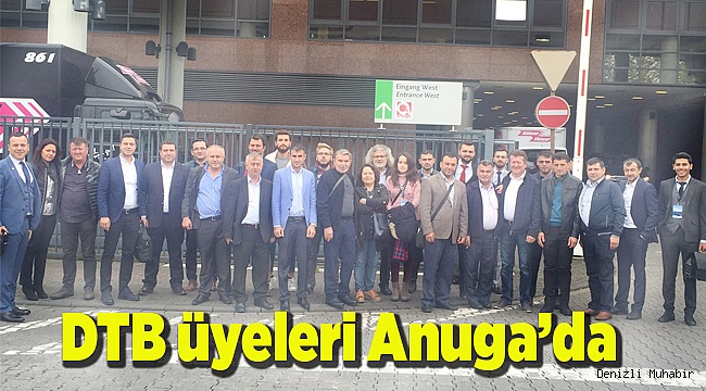 DTB Üyeleri Anuga’da