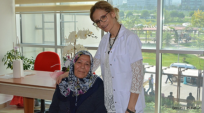 HAYIRSEVER ESMA TEYZE’DEN PAÜ’YE ANLAMLI BAĞIŞ