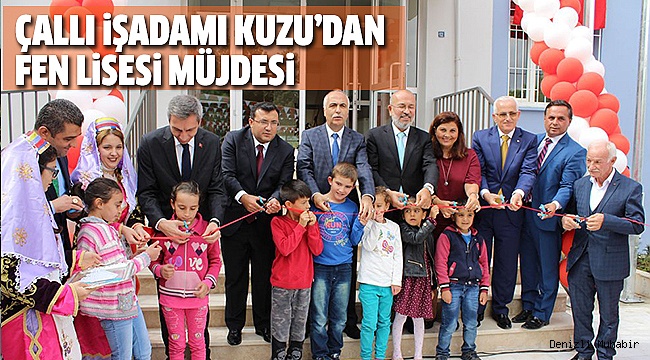 HAYIRSEVER İŞADAMININ YENiLEDİĞİ OKUL AÇILDI