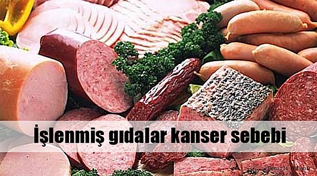 İŞLENMİŞ GIDALARI FAZLA TÜKETMEYİN!