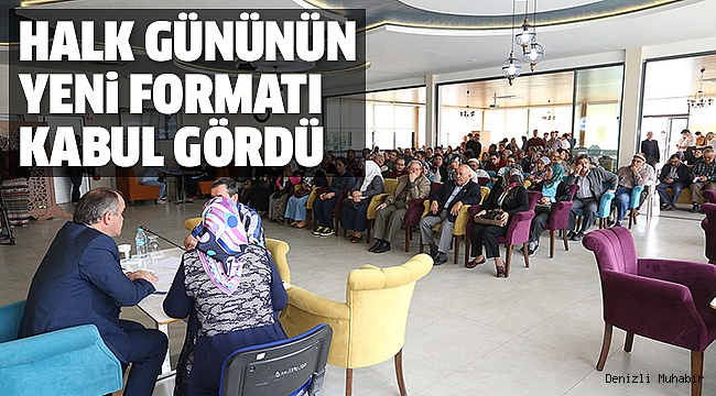 PAMUKKALE BELEDİYESİ HALK GÜNÜNE YOĞUN İLGİ