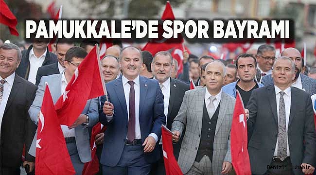 PAMUKKALE’DE SPOR BAYRAMI