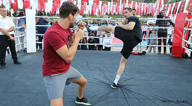 PAMUKKALE SPOR OYUNLARI'NDA MUHTEŞEM GÖSTERİ