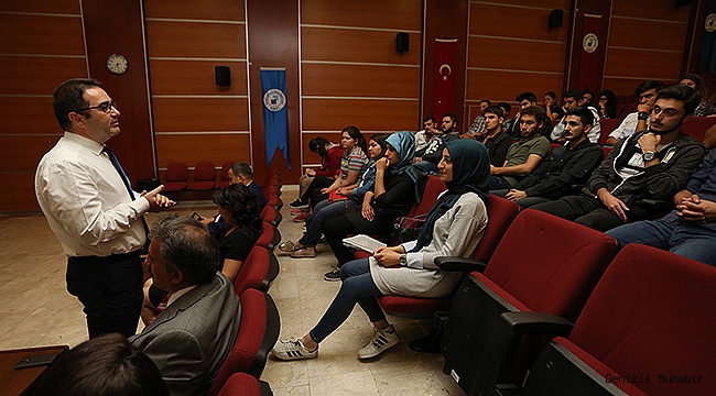 PAÜ’DEN YENi ÖĞRENCiLERiNE ORYANTASYON EĞiTiMi