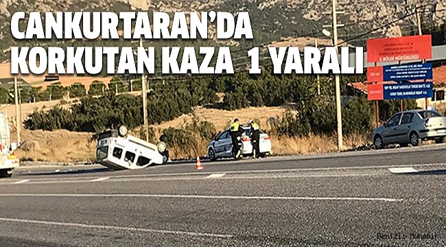 TAKLA ATTI TERS DÖNEREK DURABİLDİ