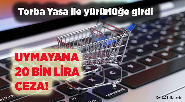 UYMAYANA 20 BİN LİRA CEZA!