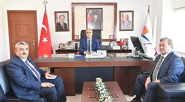 VALi KARAHAN'DAN, ÇEVRE MÜDÜRLÜĞÜNE ZiYARET