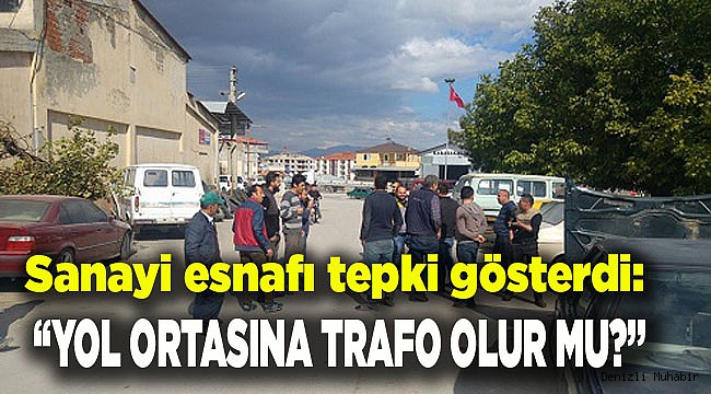 YOL ORTASINA TRAFO KONULUR MU?