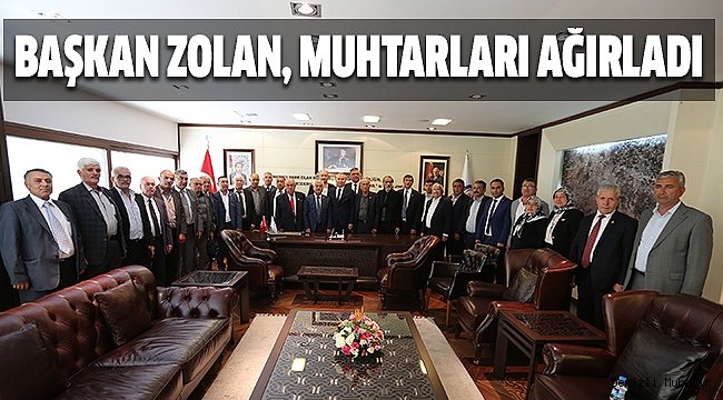ZOLAN,DENİZLİ’NİN MUHTARLARI İLE BİRARAYA GELDİ