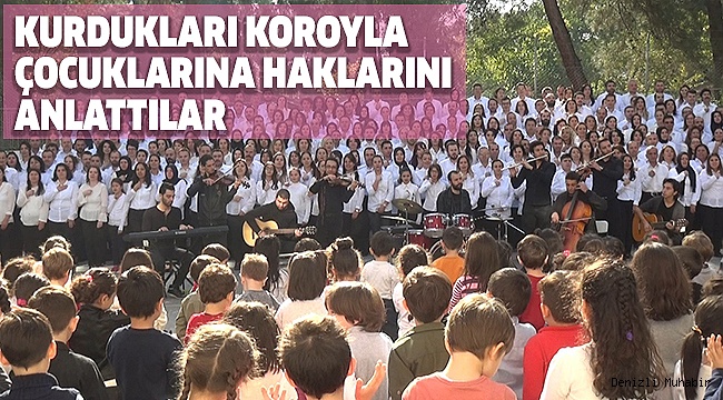320 VELİ ÇOCUKLARININ HAKLARINI ŞARKILARLA ANLATTI