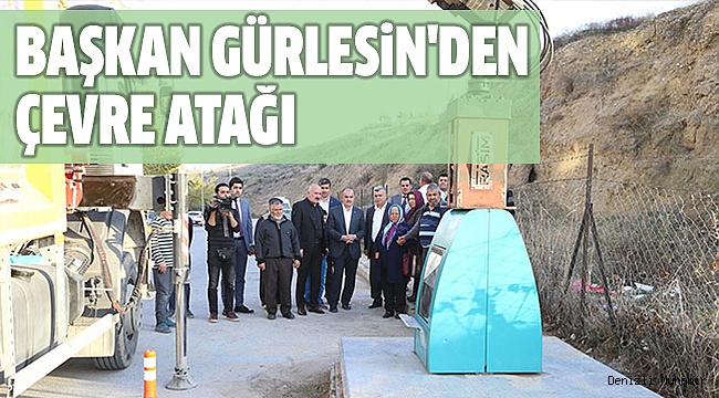 80 ADET YER ALTI ÇÖP KONTEYNIRI ALINDI