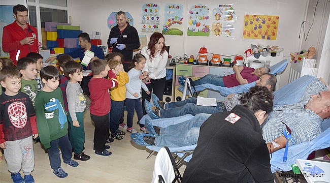 Anaokullarından Kızılay’a Anlamlı Destek