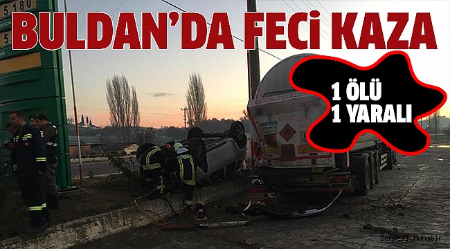 ARAÇ KAVŞAKTA TERS DÖNDÜ