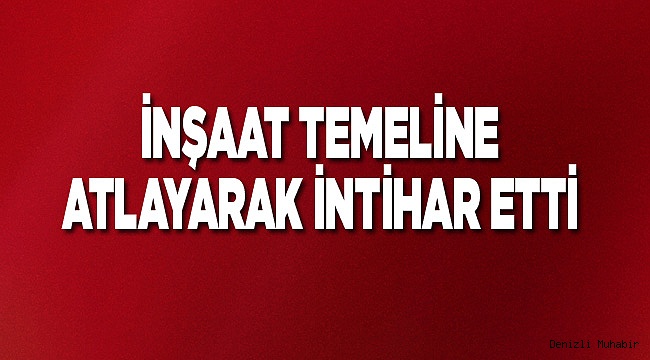 BAĞBAŞI'NDA İNTİHAR!