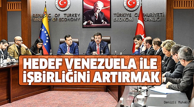 BAKAN ZEYBEKCİ, VENEZUELALI MESLEKTAŞI ZERPA İLE GÖRÜŞTÜ
