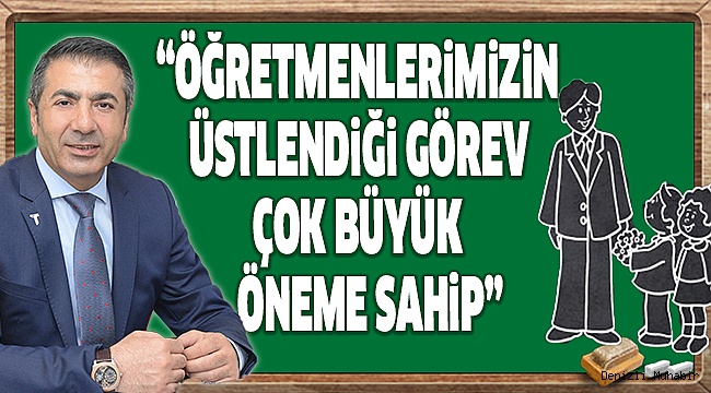BAŞKAN ERDOĞAN’DAN ÖĞRETMENLER GÜNÜ MESAJI