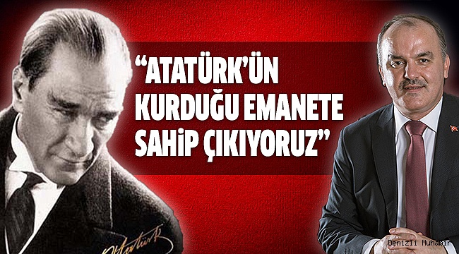 BAŞKAN GÜRLESİN’DEN 10 KASIM MESAJI
