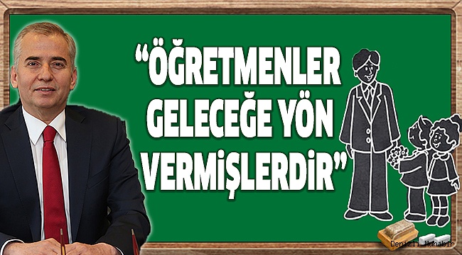 BAŞKAN ZOLAN’DAN ÖĞRETMENLER GÜNÜ MESAJI