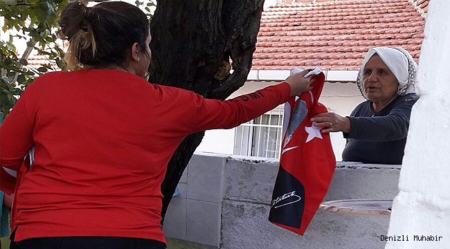 BULDAN BELEDİYESİ’NDEN HER EVE BAYRAK KAMPANYASI