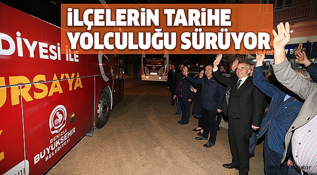 BÜYÜKŞEHİR İLE 4 İLÇE DAHA TARİHE YOLCULUĞA ÇIKTI