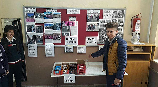 ÇAMELİ’DE GÜVEN KANTİN PROJESİ BAŞLADI