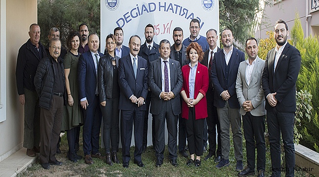 DEGİAD,KKTC BAKANI KEMAL DÜRÜST’Ü AĞIRLADI