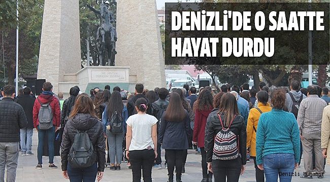 DENİZLİ ATA’SINI ANDI