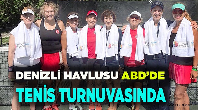 Denizli havlusu ABD'deki tenis turnuvasında