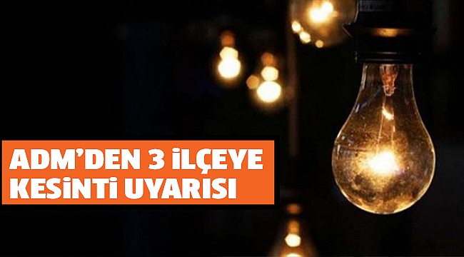 DiKKAT! DENiZLi’DE KESiNTi VAR