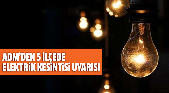 DiKKAT! DENiZLi’DE KESiNTi VAR