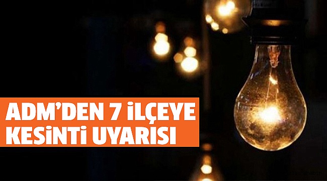 DiKKAT! DENiZLi’DE KESiNTi VAR
