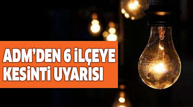 DiKKAT! DENiZLi’DE KESiNTi VAR