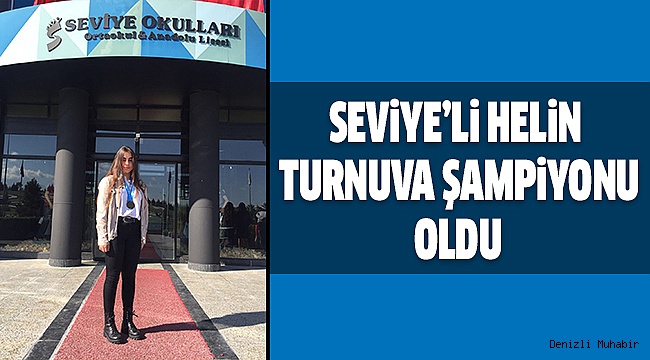 HELiN, MASA TENİSİNE TURNUVASINA DAMGA VURDU