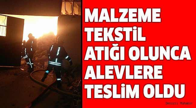 İTFAİYE 1 SAATTE SÖNDÜREBİLDİ