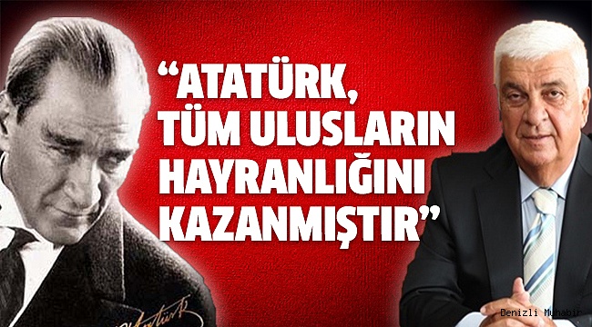 KEÇECİ’DEN 10 KASIM ANMA MESAJI