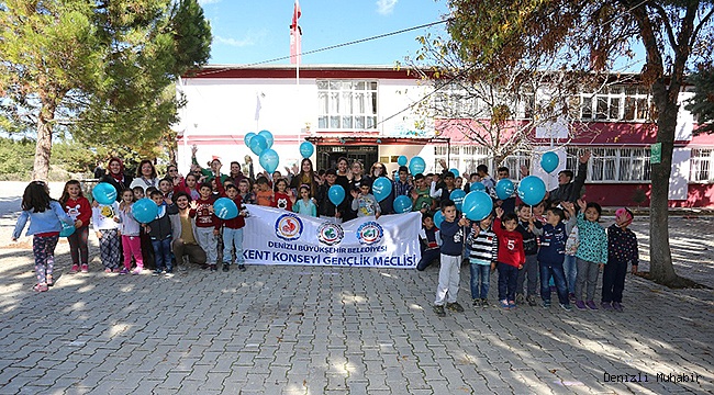 KENT KONSEYİ ÇAL’DA MİNİKLERLE BULUŞTU