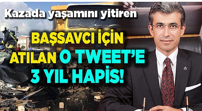 MAHKEME 3 YIL 1 AY CEZA VERDİ