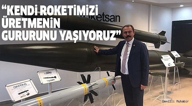 MİLLETVEKİLİ TİN, ROKETSAN ZİYARETİNİ ANLATTI