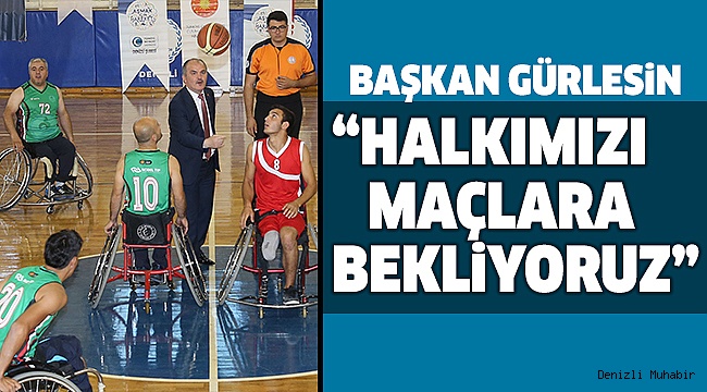 PAMUKKALE BELEDİYESPOR SAHAYA İNİYOR