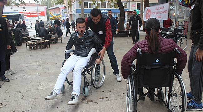 SİZDE BİR GÜN ENGELLİ OLABİLİRSİNİZ?