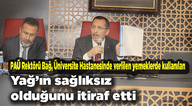 STANDARDA UYMAYAN YAĞ KULLANILMIŞ
