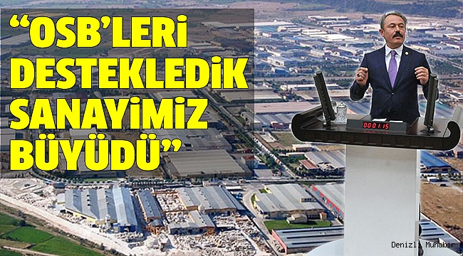 TİN, GENEL KURULDA OSB’LERİ KONUŞTU