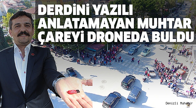 TRAFİK YOĞUNLUĞUNU ÇEKTİĞİ GÖRÜNTÜLERLE İSPATLADI