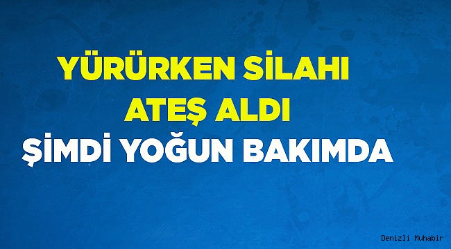 Üzerindeki silahın ateşlenmesi ile yaralandı iddiası