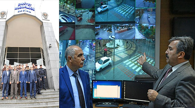 Vali, 112 Acil Çağrı Merkezi ve Çevik Kuvvet Şube Müdürlüğü’nü Ziyaret Etti