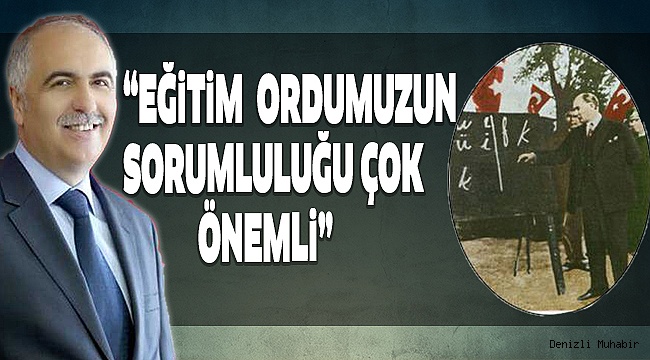 VALİ KARAHAN’DAN 24 KASIM MESAJI